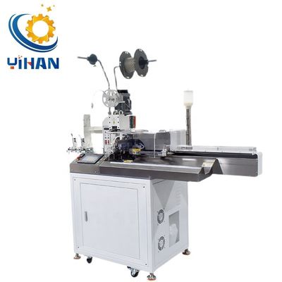 Machine de découpage et de découpe de fil, de décapage, de torsion et de conserve automatique