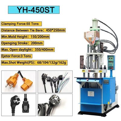 La machine de moulage par injection de 55 t pour l'insertion de câbles de connecteur de harnais de fil
