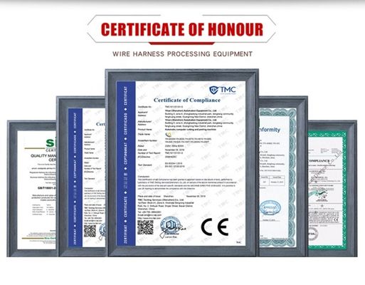 Réglable IDC connecteur de câble plat Crimping Machine 2P-64P Support en ligne et Crimping