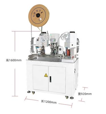 1.5-10 mm Longueur de décapage Sceaux de fil automatique étanche Plug insert Crimping Machine
