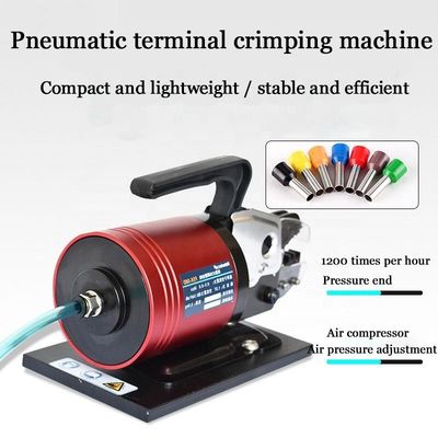 Pièces de crimpage pneumatiques à pression à froid à gros volume à grain unique avec AC220V 50HZ