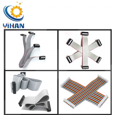 Réglable IDC connecteur de câble plat Crimping Machine 2P-64P Support en ligne et Crimping