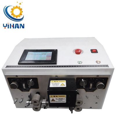YH-900-08 Machine automatique de décapage et de coupe de fil à écran tactile pour le support en ligne