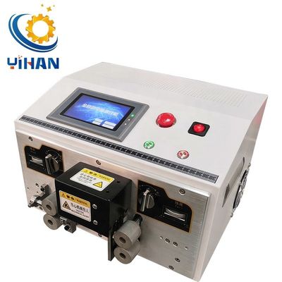 YH-900-08 Machine automatique de décapage et de coupe de fil à écran tactile pour le support en ligne