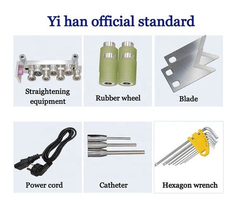 YH-900-08 Machine automatique de décapage et de coupe de fil à écran tactile pour le support en ligne