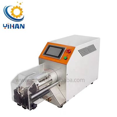 1-9 couche RG58 Micro câble coaxial machine de décapage pour fonctionnement semi-automatique