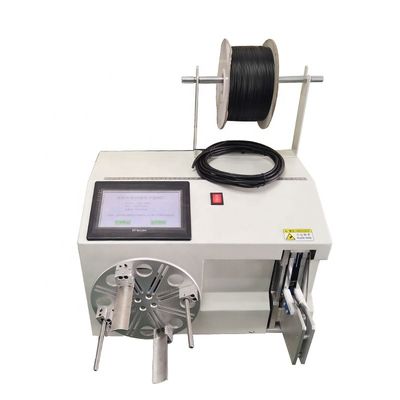 Moteur électrique bobine de fil de cuivre enrouler et relier machine autour du diamètre du cercle