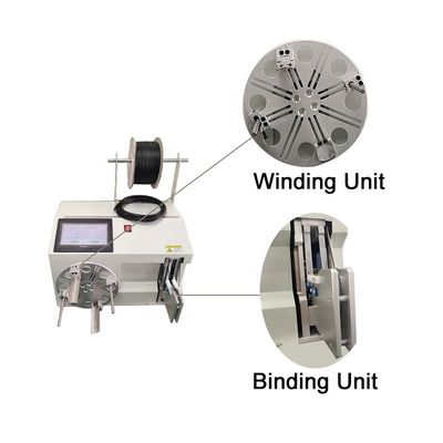 Moteur électrique bobine de fil de cuivre enrouler et relier machine autour du diamètre du cercle