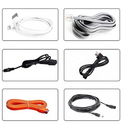 AC220V 50HZ/60HZ machine de remontage pour câble de données USB semi-automatique et bobine de fil