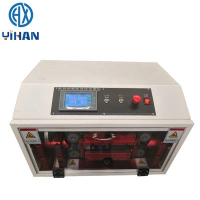 Machine automatique de découpe de tubes de tuyaux en PVC à rétrécissement thermique à vitesse 60-210 fois/min