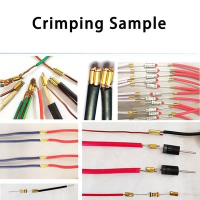 2/4/6/8mm Mute Cinture de cuivre Crimping Splicing Machine avec et 1,8T capacité de pressage