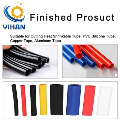Machine de découpe de précision pour les tubes en silicone et en PVC rétrécissables par la chaleur populaires YH-C10