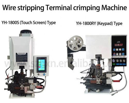 Machine de décapage et de décapage de câbles multicœurs avec terminal d'écran tactile YH-2000S