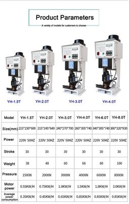 44 kg électrique Super Mute Wire Terminal Applicator Terminal Crimping Machine pour les bornes et les fils