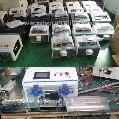 Machine à couper et décaper des fils de cuivre à moteur électrique automatique