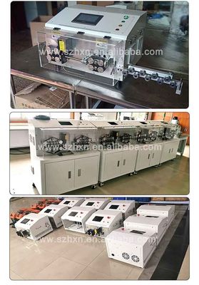 Machine de coupe de fil de cuivre multifonctionnelle de décapage et de pliage pour fil dur BV de 0,2-16 mm