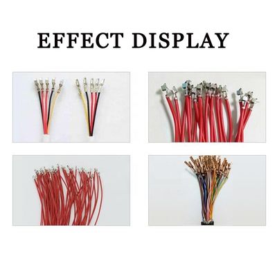 1.8KN Capacité Machine de rétrécissement des bandes de fin de fil pour le décapage et le pressage de fil Molex JST