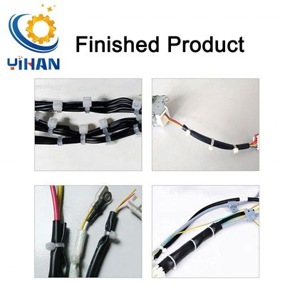 Appui en ligne Auto réglable fermeture à glissière Liens durables auto-verrouillage Nylon Fermeture à glissière Cable Liens Machine