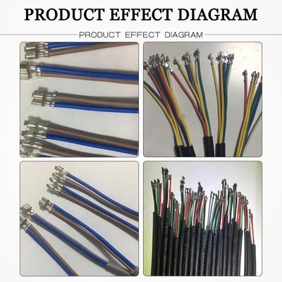 Machine de décapage de câbles à enveloppe multicore et de décapage de terminaux pour 290*350*660 câbles