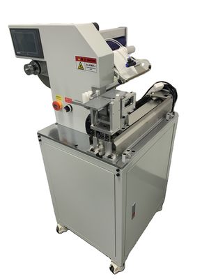 Machine d'étiquetage à demi-fil plié avec une grande précision et une pression d'air de 0,4-0,6 MPa