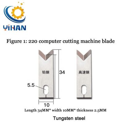 Machine de découpe par ordinateur de câbles avec lame en acier à grande vitesse et poids 0,5 kg