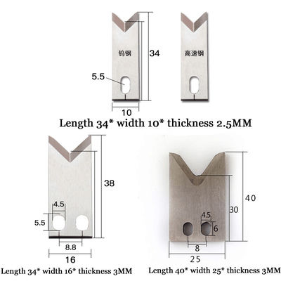 0.15 kg Lamelle en acier au tungstène Machine de décapage informatique de fil pour couper et décaper le fil