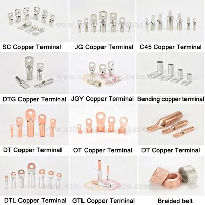 Ligne de raccordement en cuivre OT-200A DT Nose Terminal ouvert